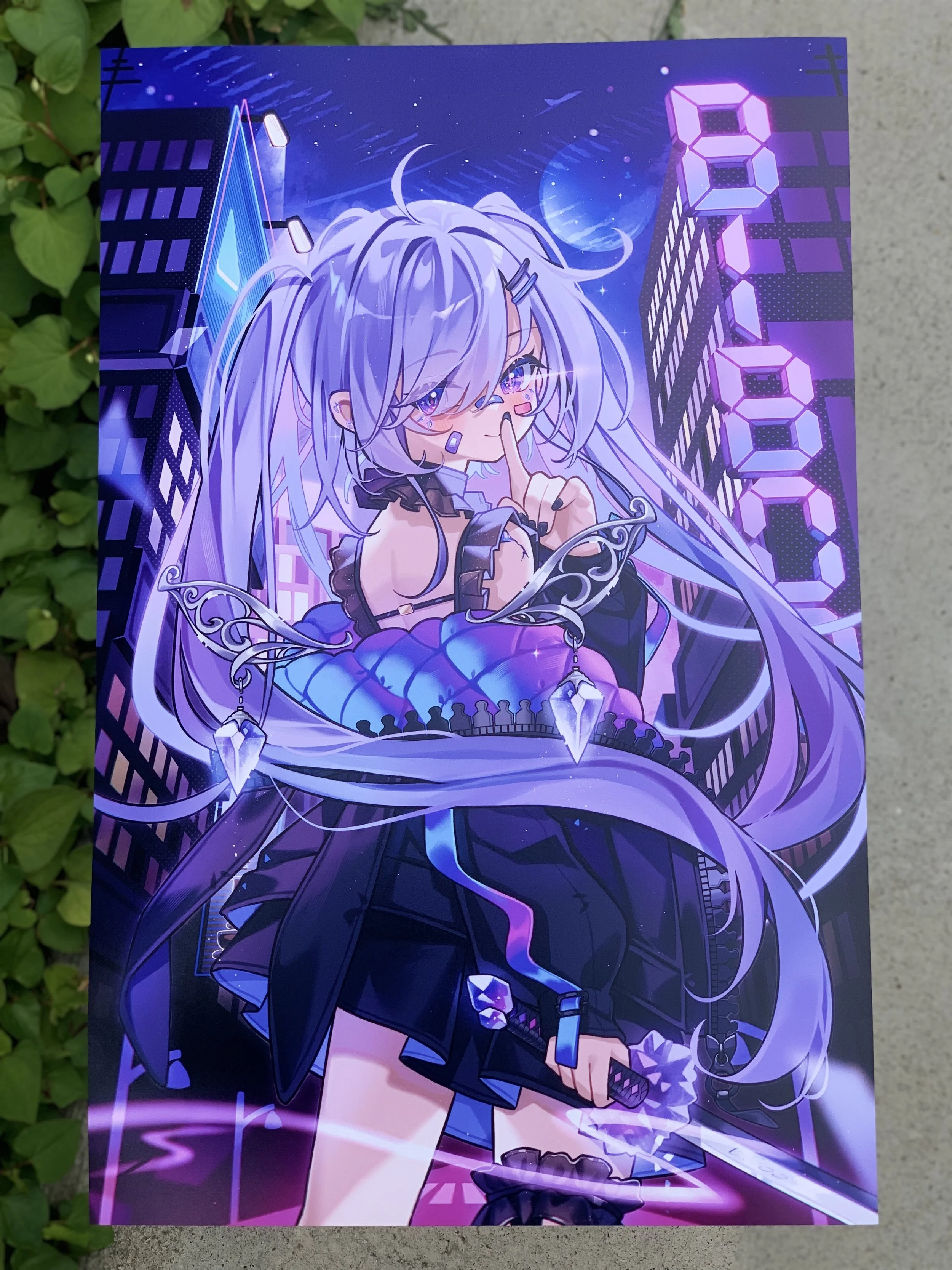 Art Print Jane Doe ZZZ - Zenless Zone Zero Poster — Kuri Nyann